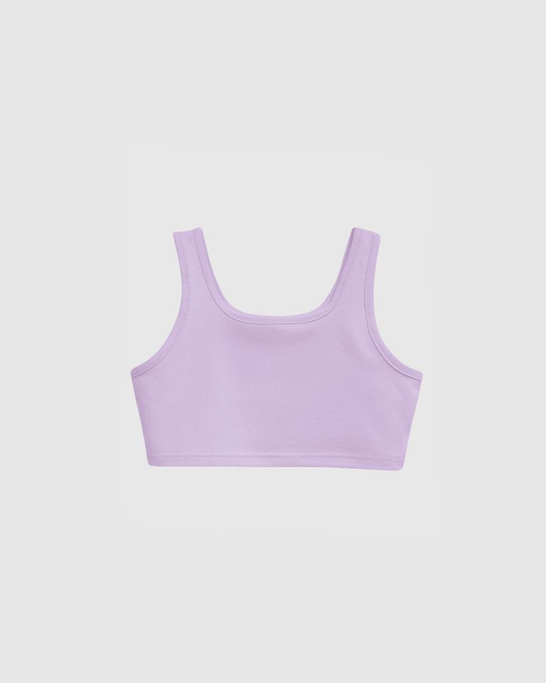 Top Regata Infantil Menina Em Algodão Malwee Kids