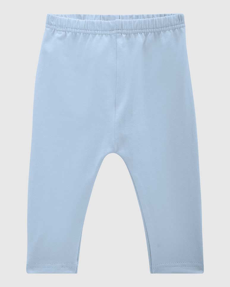 Calça Bebê Unissex Saruel Cós Elástico Em Algodão Malwee Kids