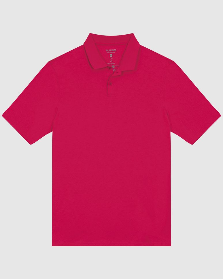 Camisa Polo Básica Masculina Plus Size Em Algodão