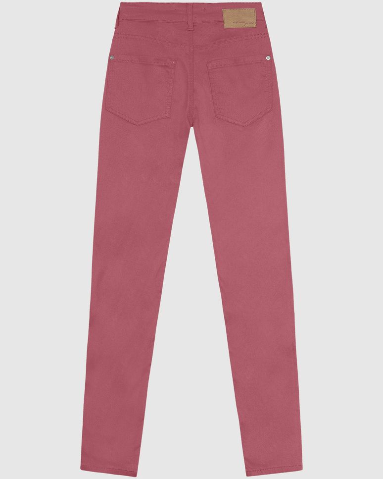 Calça Skinny Feminina Cintura Média Em Flex Jeans