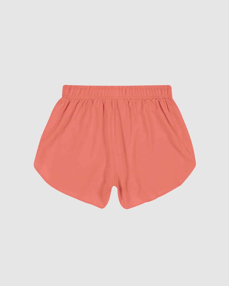 Shorts Duplo Feminino Cadarço Frontal Em Tafetá  - ENFIM
