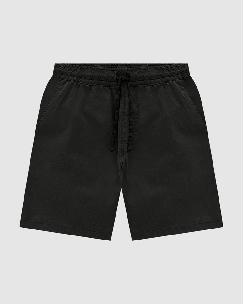 Shorts Jogger Masculino Cós Elástico Em Sarja Com Elastano - ENFIM