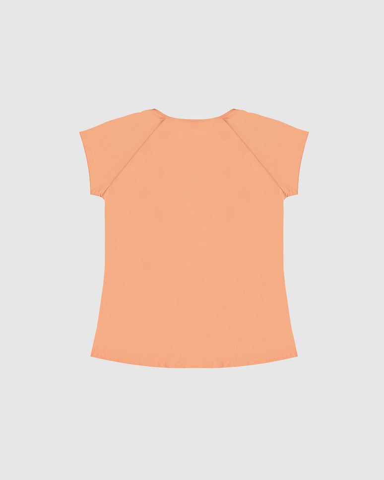 Blusa Baby Look Feminina Cava Raglan Em Malha Dry - ENFIM