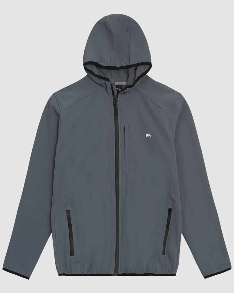 Jaqueta Masculina Reta Com Capuz Easy Care - ENFIM