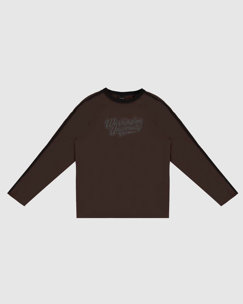 Camiseta Menino Manga Longa Raglan Em Algodão Malwee Kids