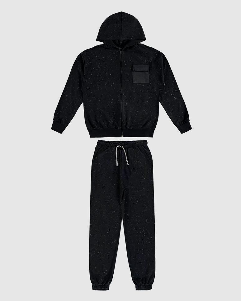 Conjunto Menino Jaqueta E Calça Em Moletom Botonê Malwee Kids