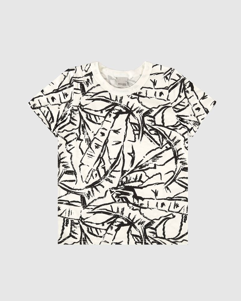 Camiseta Infantil Menino Estampada Em Algodão Malwee Kids