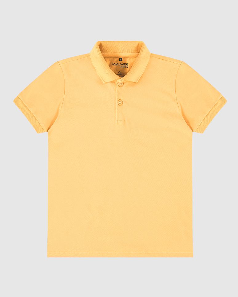 Camisa Polo Infantil Menino Em Piquet Premium Malwee Kids