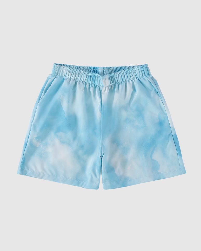 Shorts Menina Amplo Tie Dye Em Microfibra Malwee Kids