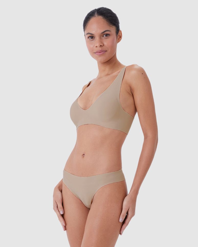 Calcinha Feminina Biquíni Em Malha Poliamida