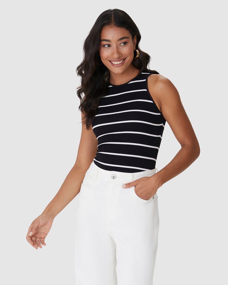 Regata Justa Feminina Listrada Em Ribana