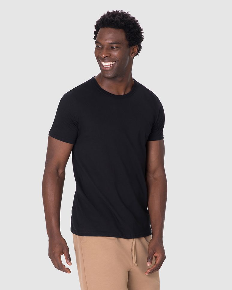 Camiseta Original Masculina Decote Redondo Em Algodão
