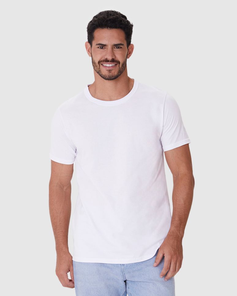 Camiseta Original Masculina Decote Redondo Em Algodão