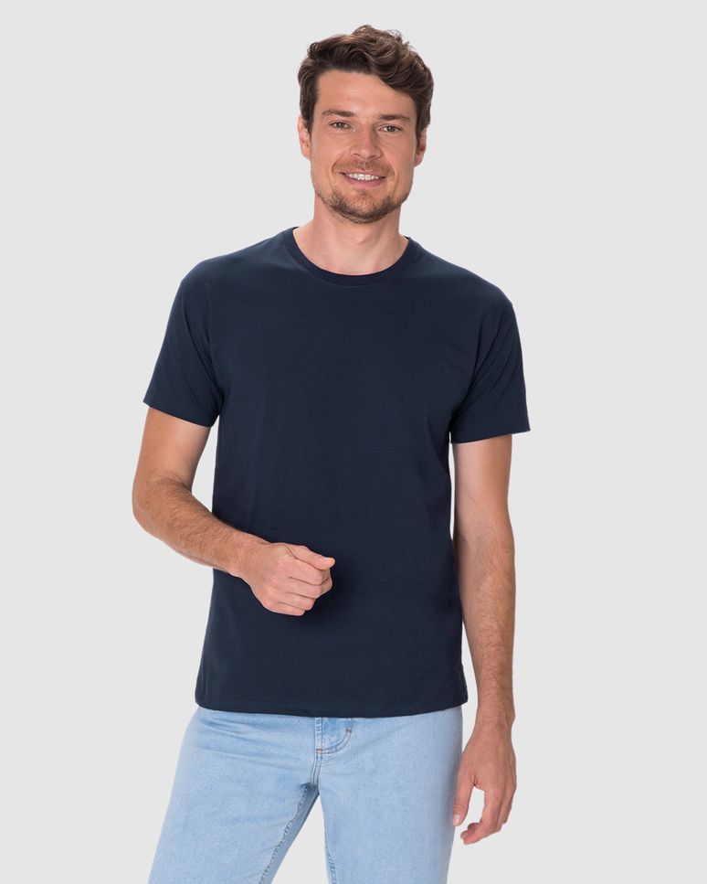 Camiseta Original Masculina Decote Redondo Em Algodão