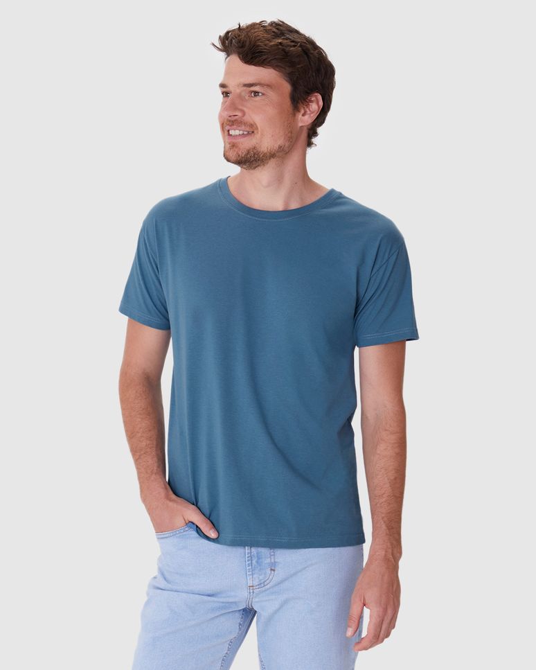 Camiseta Original Masculina Decote Redondo Em Algodão