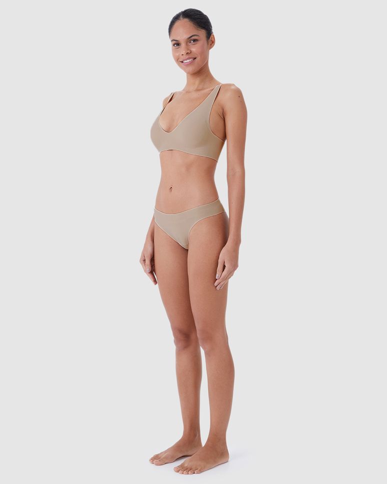 Calcinha Feminina Biquíni Em Malha Poliamida