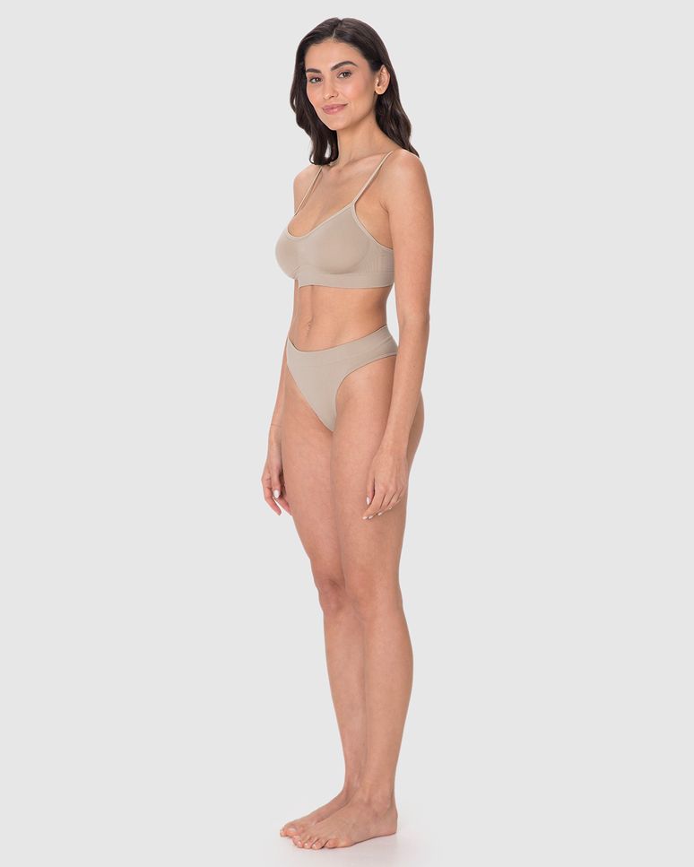 Top Feminino Sem Bojo Em Poliamida