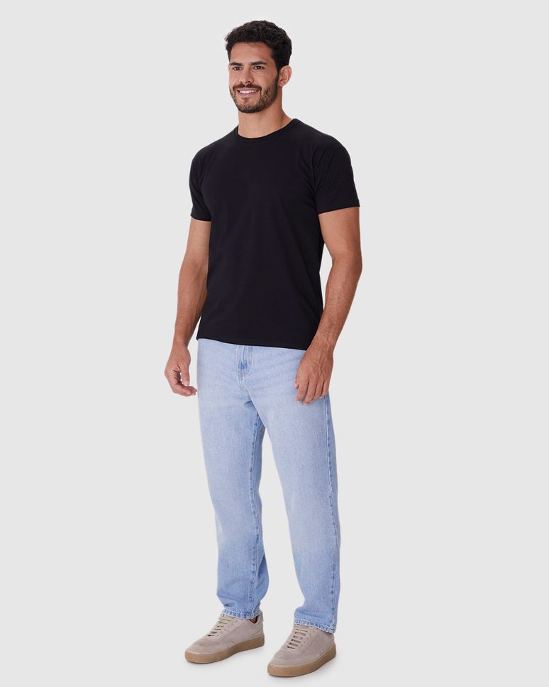 Camiseta Original Masculina Decote Redondo Em Algodão