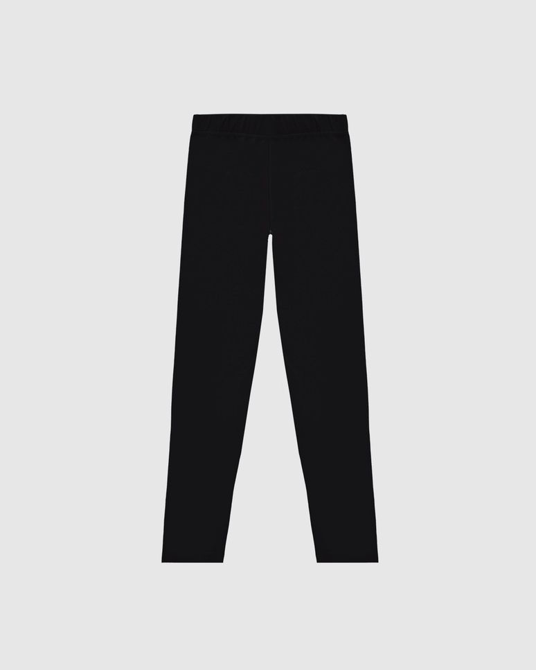 Calça Legging Infantil Em Algodão Malwee Kids