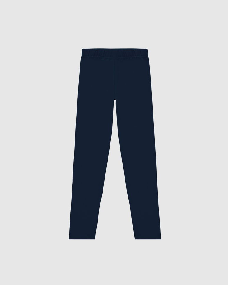 Calça Legging Infantil Em Algodão Malwee Kids