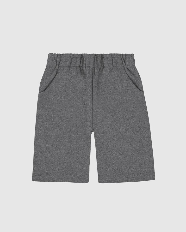 Bermuda Infantil Menino Em Moletom Sem Flanela Malwee Kids