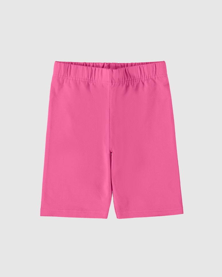 Bermuda Infantil Menina Ciclista Em Algodão Malwee Kids