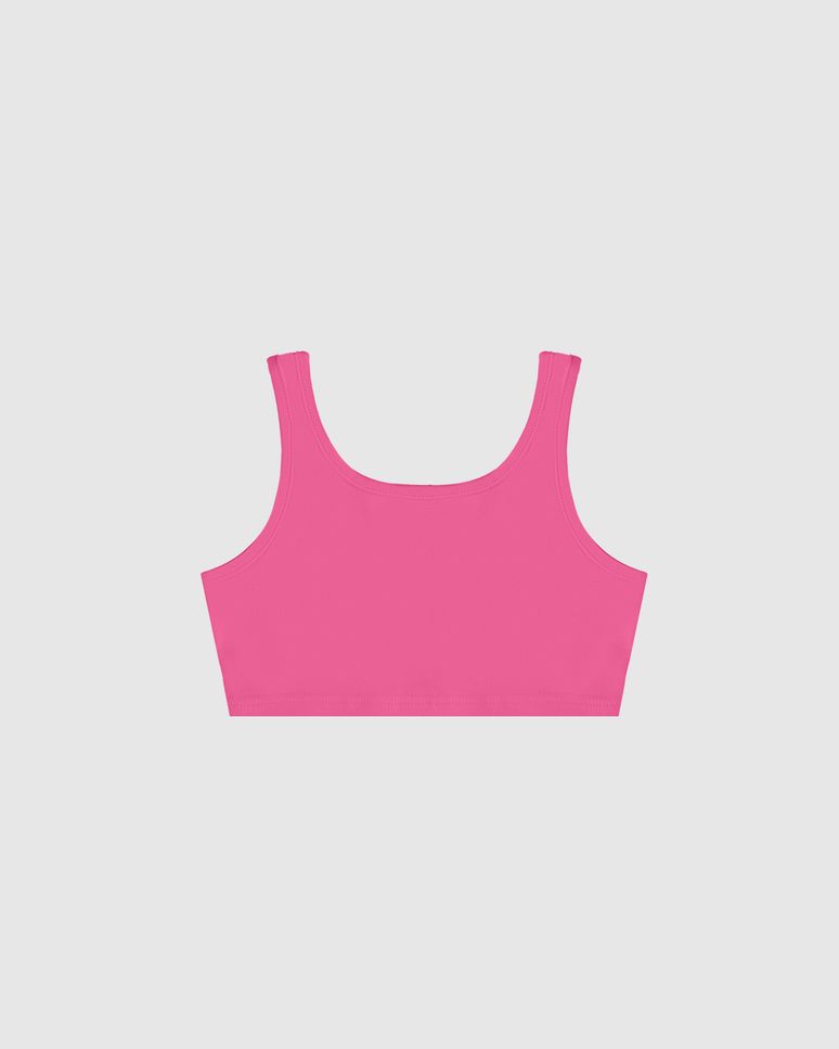 Top Regata Infantil Menina Em Algodão Malwee Kids