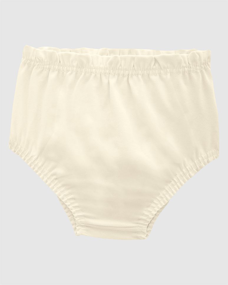 Calcinha Bebê Menina Tapa Fralda Em Algodão Malwee Kids