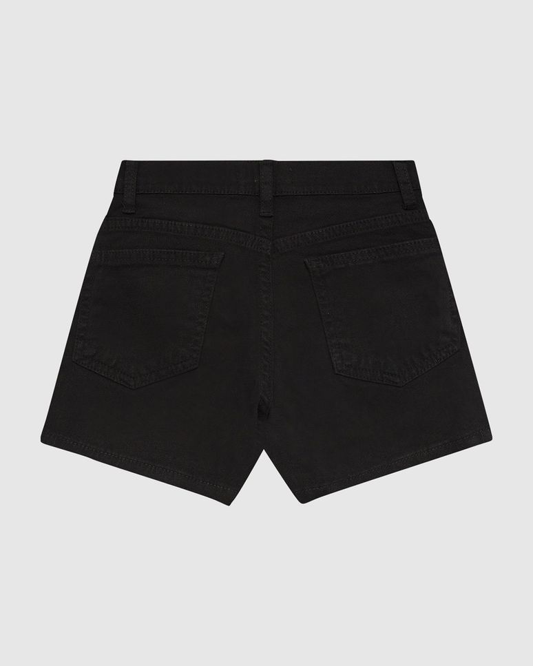 Shorts Infantil Menina Cintura Elástico Ajustável Em Sarja Stretch Malwee Kids