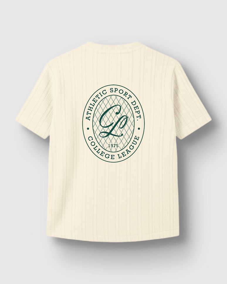 Conjunto Menino Camiseta Athletic Sport Em Malha Texturizada - Carinhoso