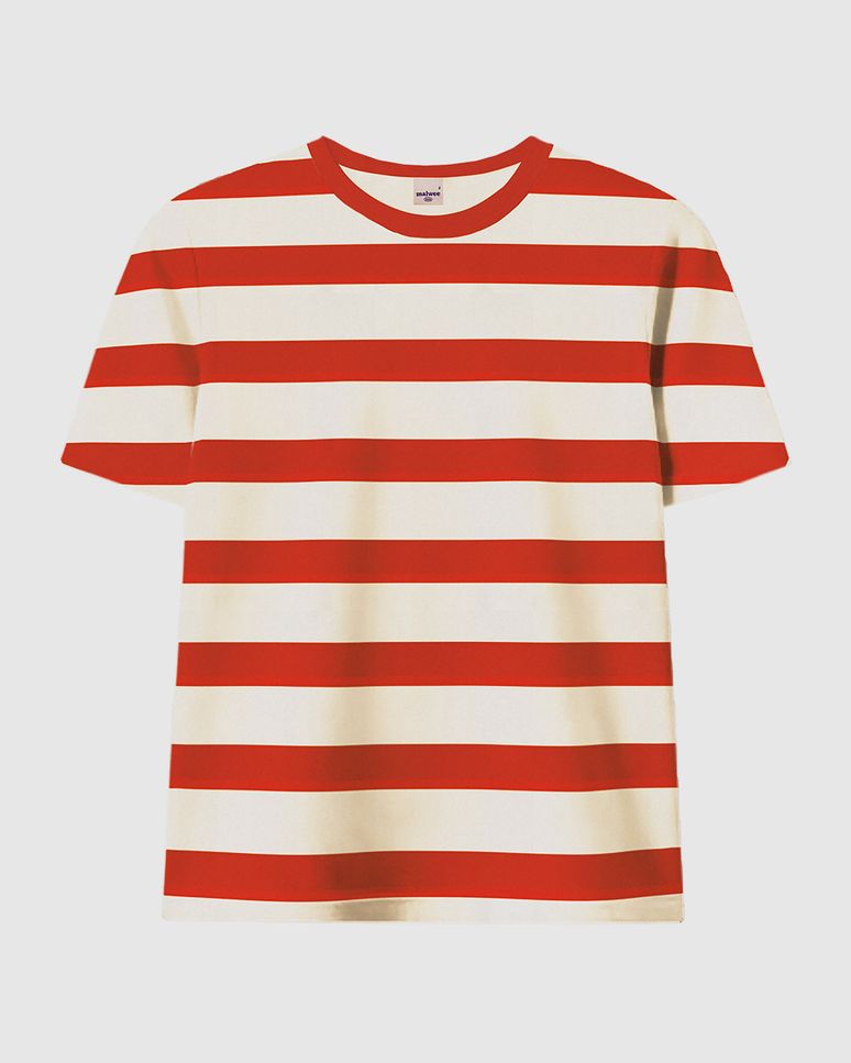 Camiseta Infantil Menino Estampa Listrada Em Algodão Malwee Kids