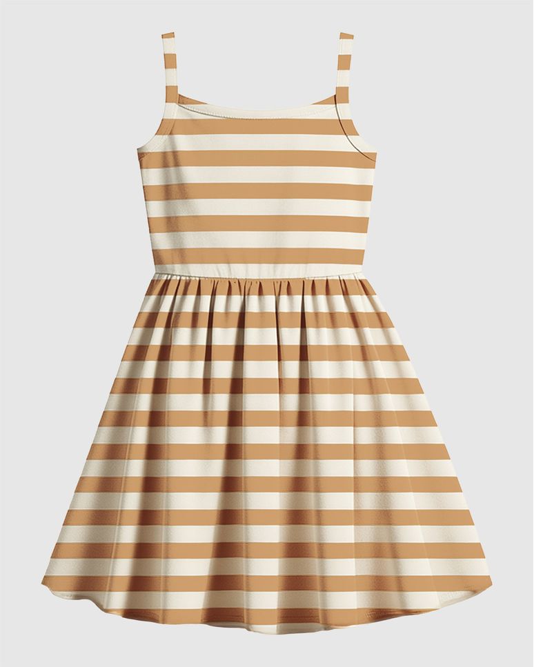 Vestido Infantil Rodado Decote Reto Em Algodão Malwee Kids