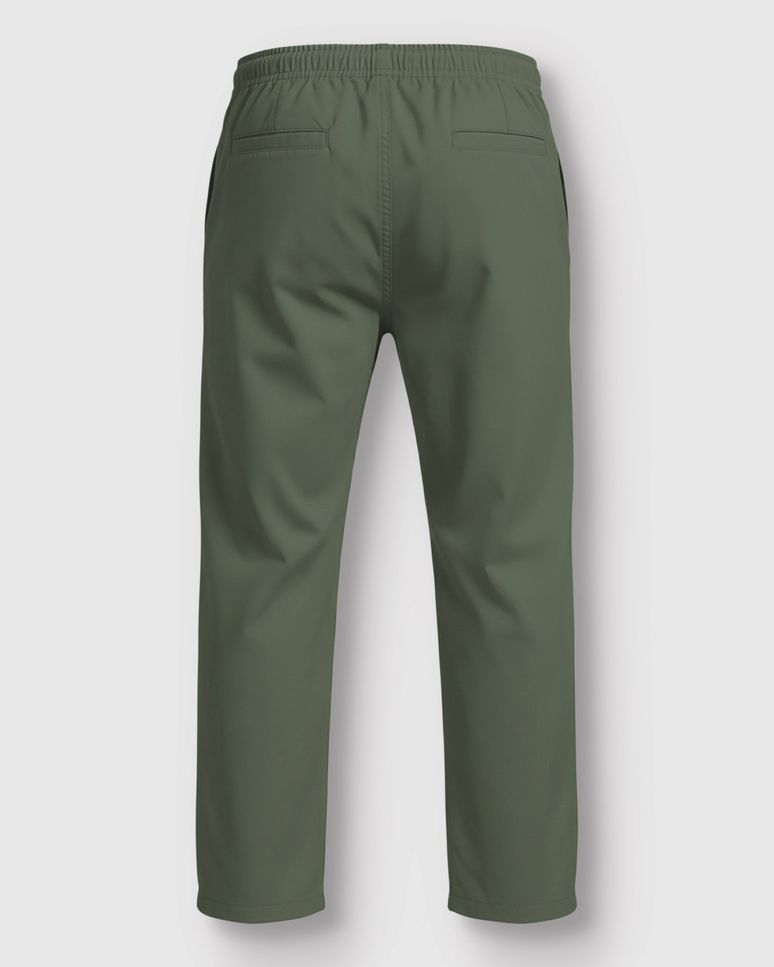 Calça Menino Jogger Cadarço Funcional Em Sarja Stretch - Carinhoso