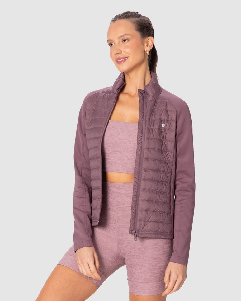 Jaqueta Esportiva Feminina Slim Duo Matelassê Malwee Active