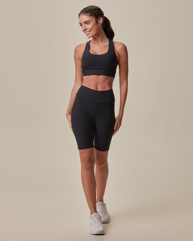 Bermuda Esportiva Feminina Em Malha Com Proteção UV50+ Malwee Active