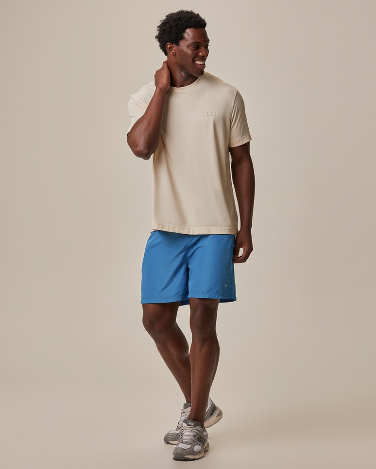 Shorts Esportivo Masculino Cadarço Interno Funcional Em Tafetá Malwee Active