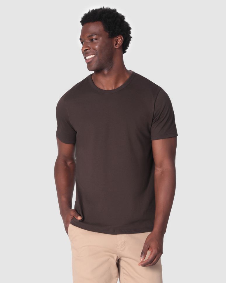 Camiseta Original Masculina Decote Redondo Em Algodão