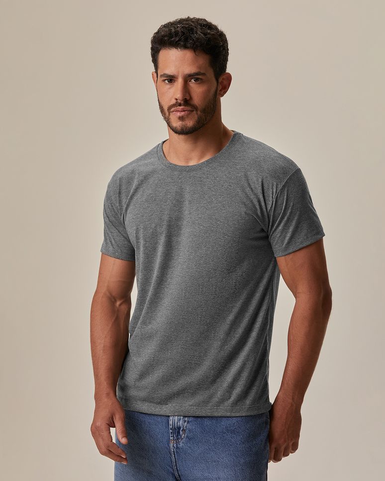 Camiseta Original Masculina Decote Redondo Em Algodão