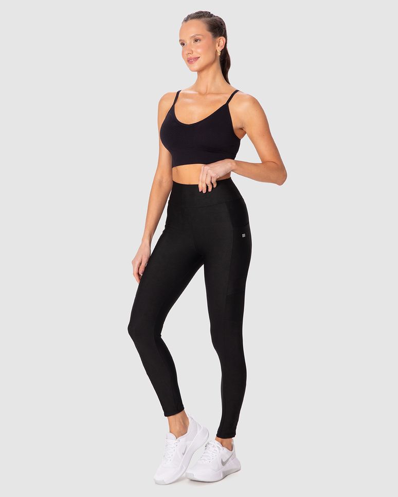 Top Esportivo Regata Decote V Sem Costura Bojo Removível Em Poliamida Malwee Active