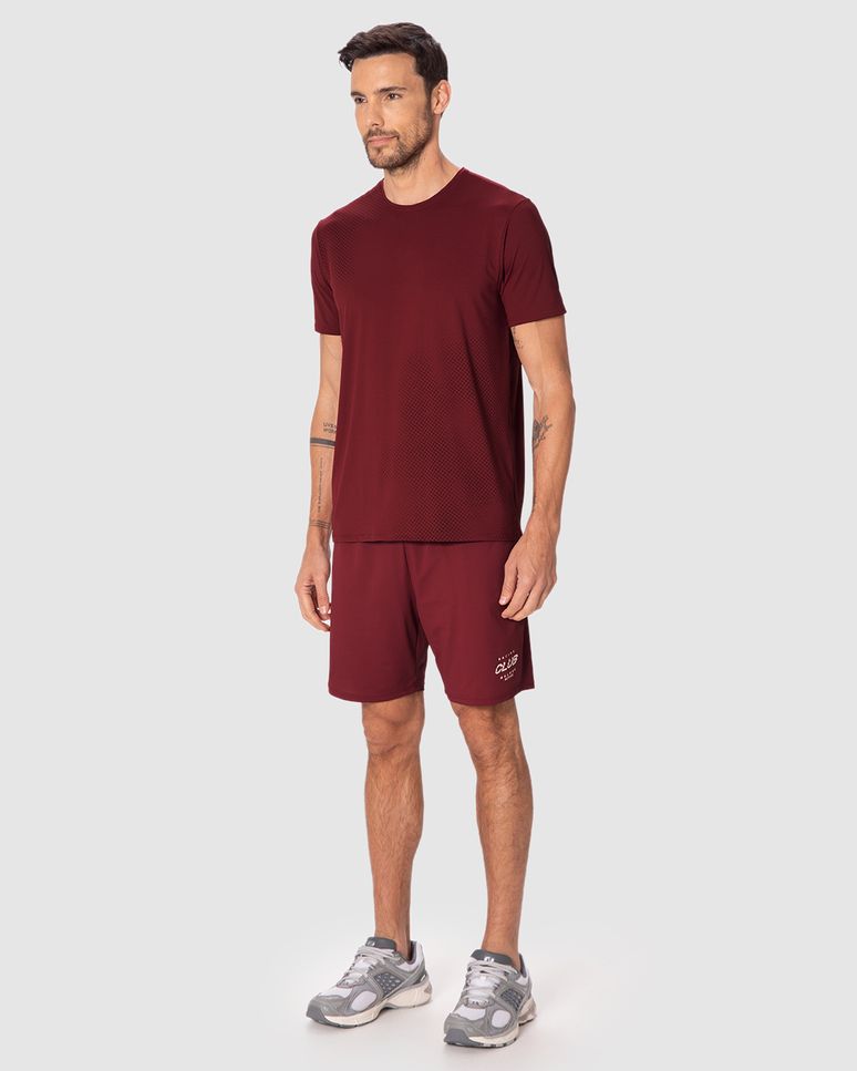 Camiseta Esportiva Masculina Slim  Em Malha Proteção UV Malwee Active