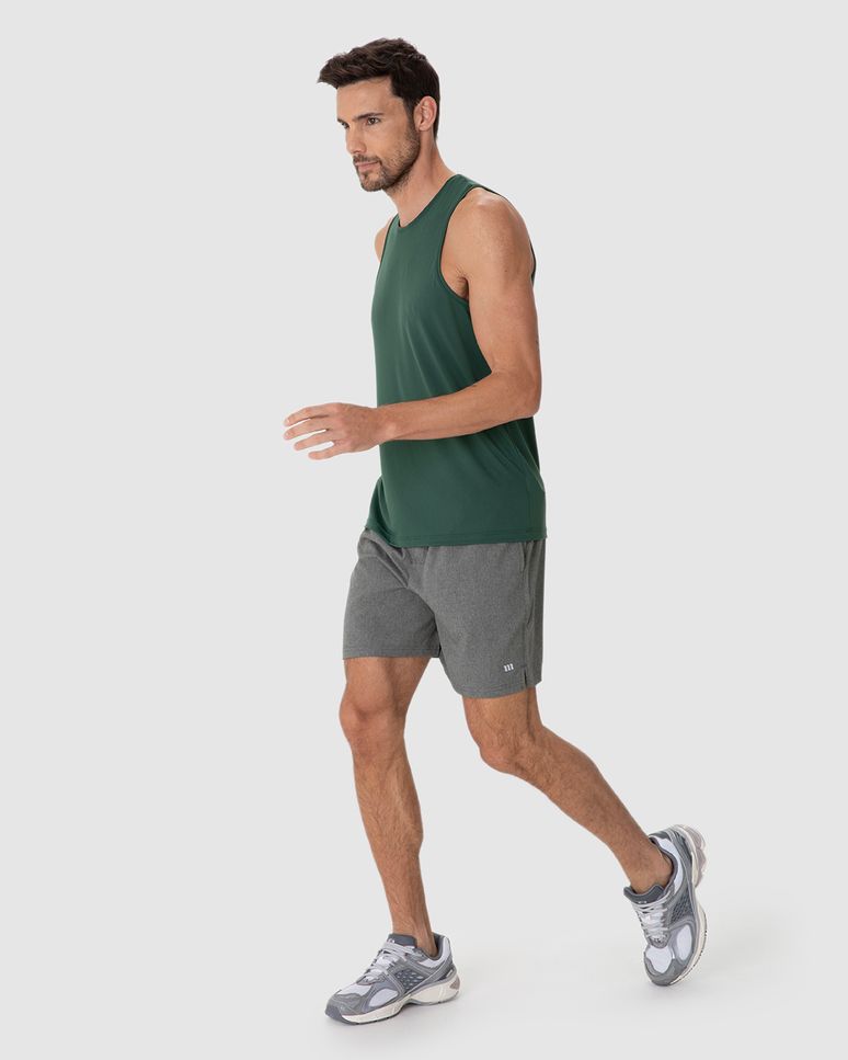 Shorts Esportivo Masculino Cadarço Interno Funcional Em Tafetá Malwee Active