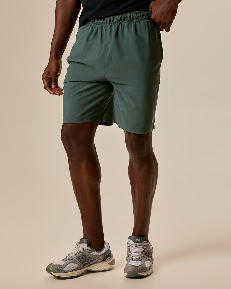 Bermuda Esportiva Masculina Cadarço E Bolso Interno Em Tafetá Malwee Active