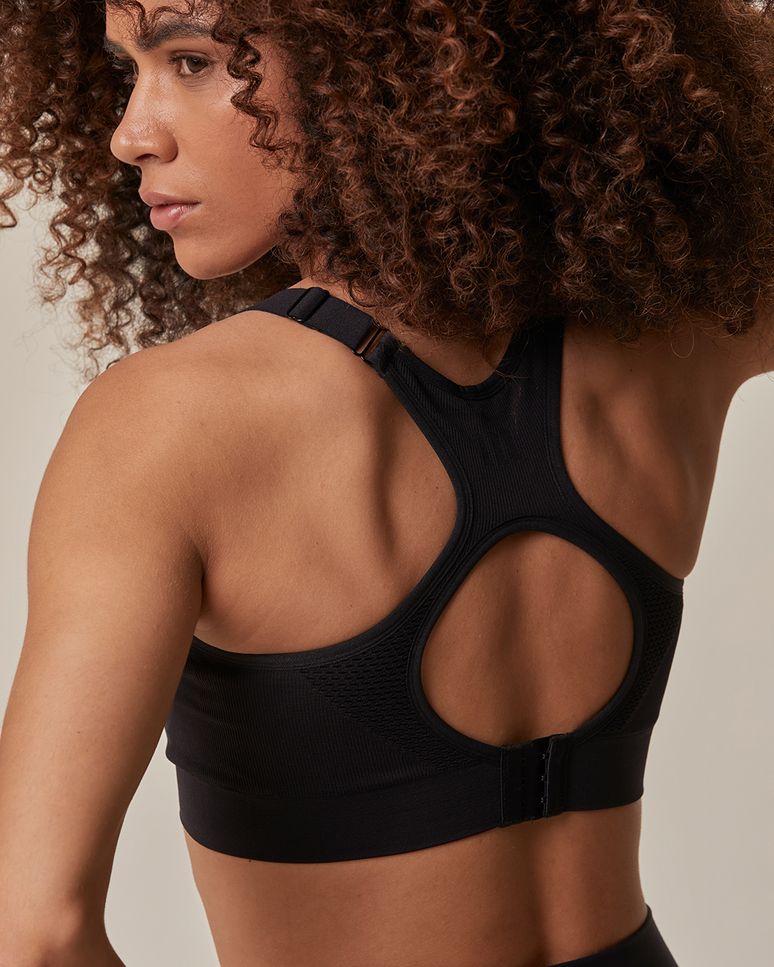 Top Nadador Esportivo Ajustável Sem Costura Em Malha Poliamida Malwee Active