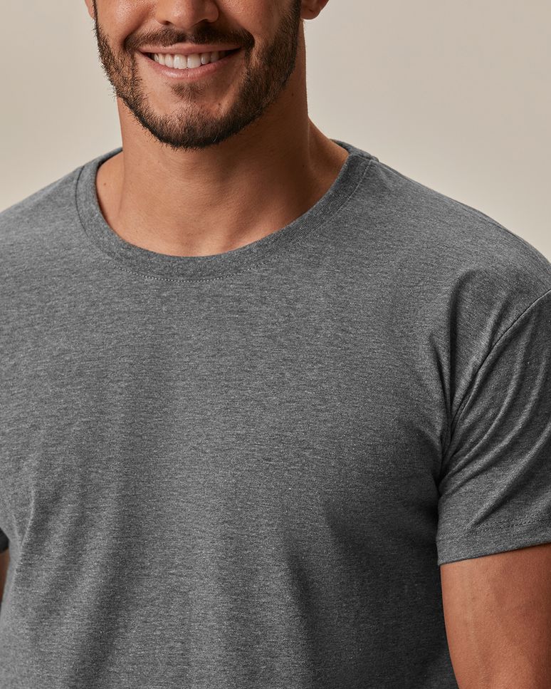 Camiseta Original Masculina Decote Redondo Em Algodão