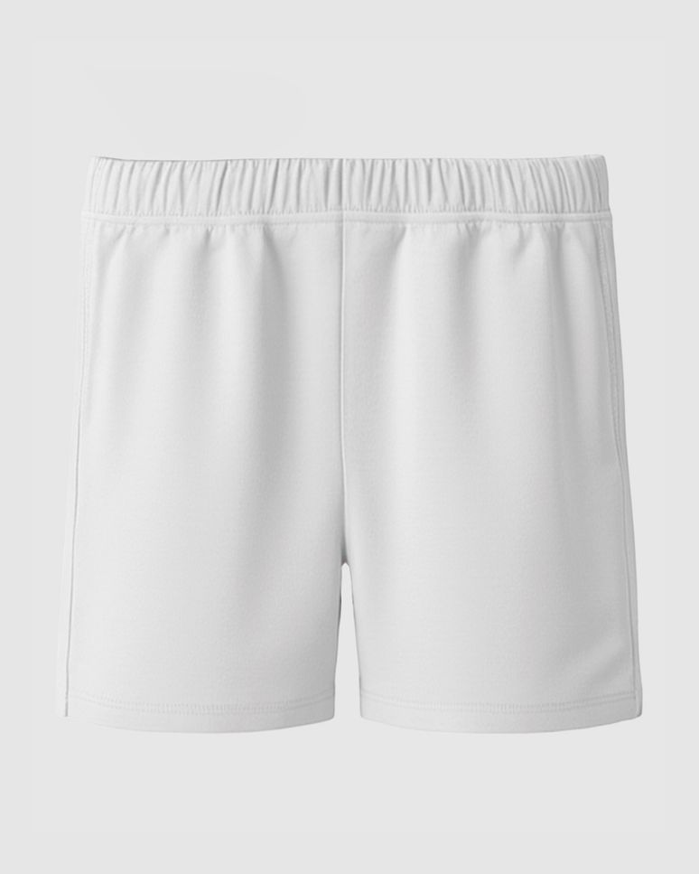 Shorts Infantil Menina Cós Elástico Em Algodão Malwee Kids