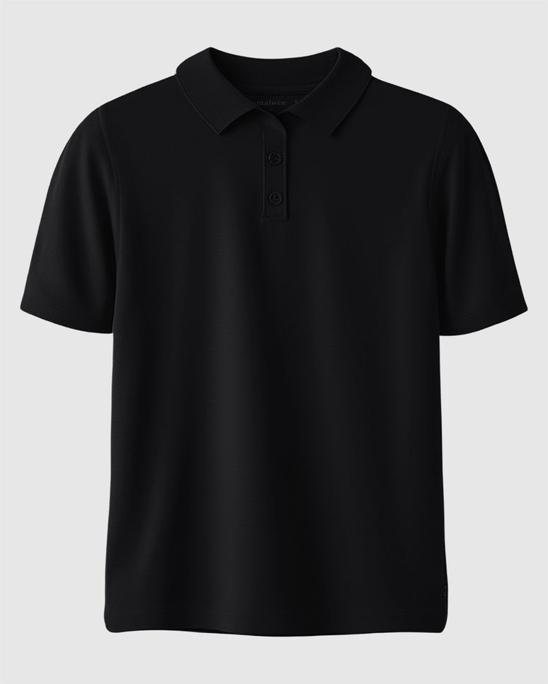 Camisa Polo Infantil Menino Gola Esporte Em Piquet Stretch Malwee Kids