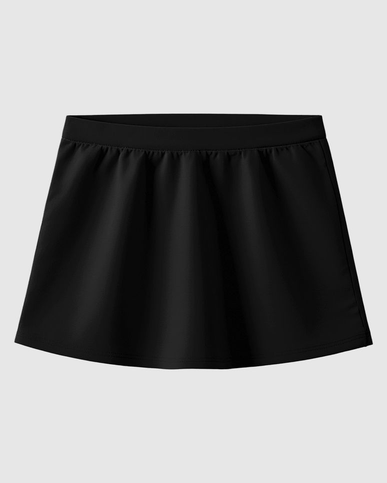 Saia Shorts Infantil Menina Cós Elástico Em Algodão Malwee Kids