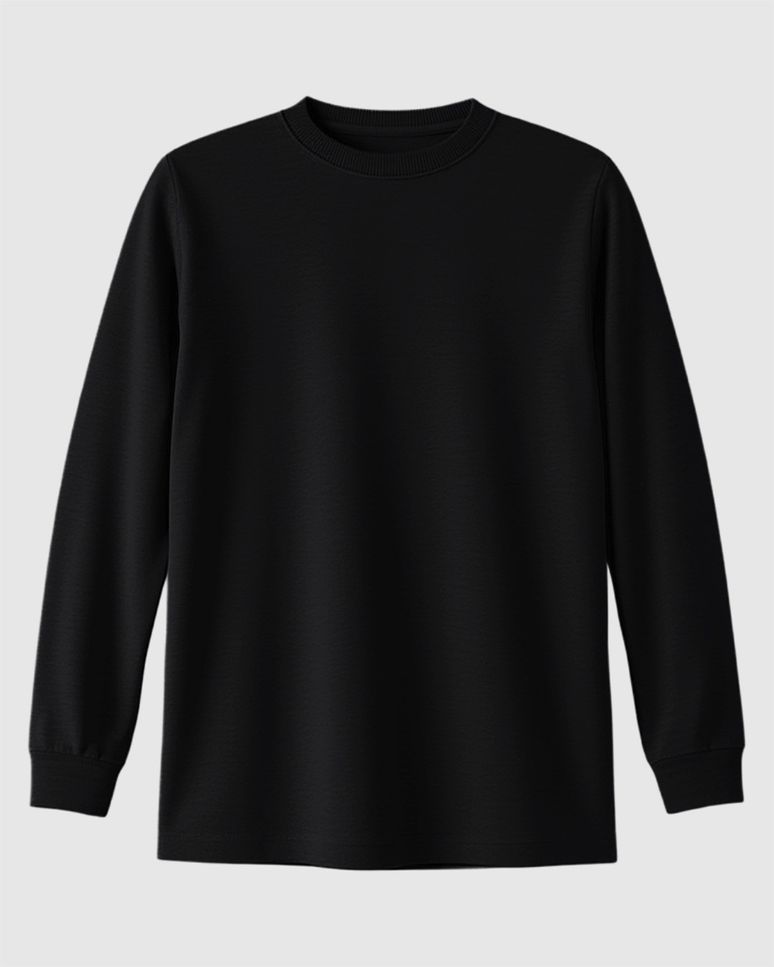 Camiseta Infantil Unissex Manga Longa Em Algodão Malwee Kids