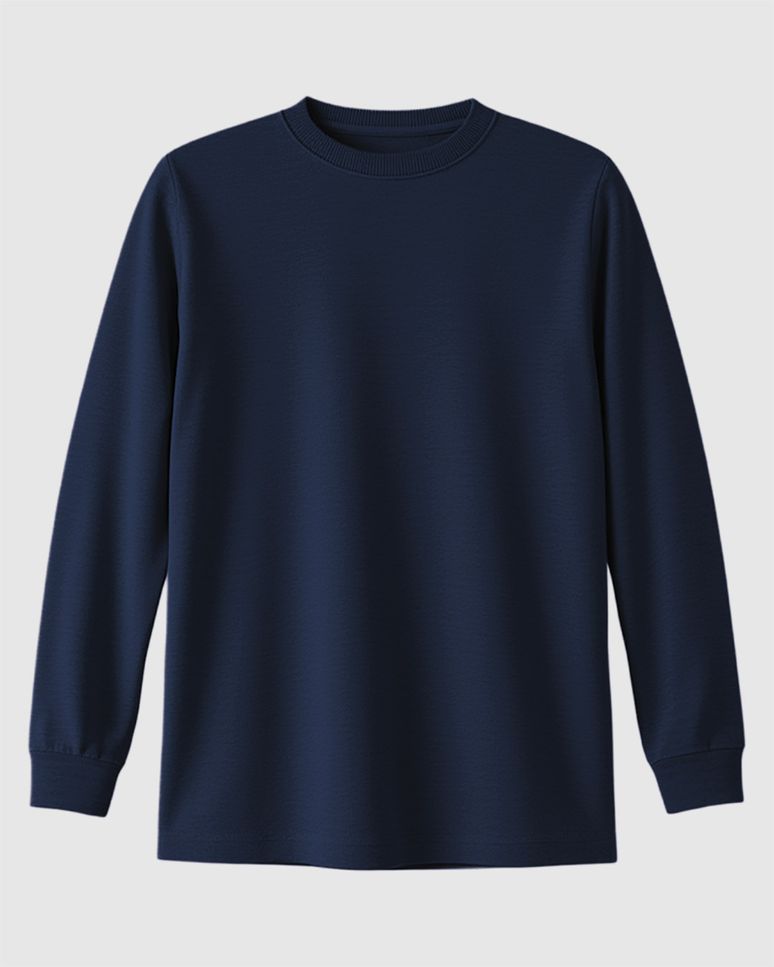 Camiseta Infantil Unissex Manga Longa Em Algodão Malwee Kids