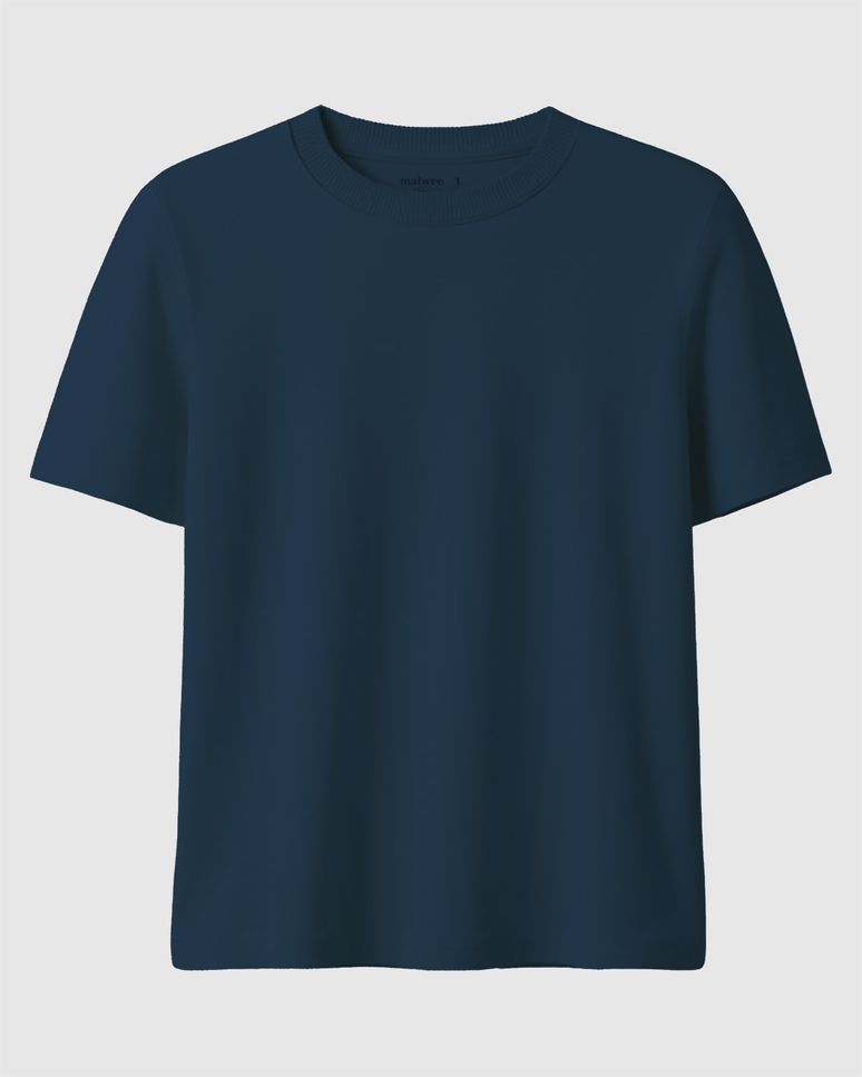 Camiseta Infantil Menino Decote Redondo Em Algodão Malwee Kids